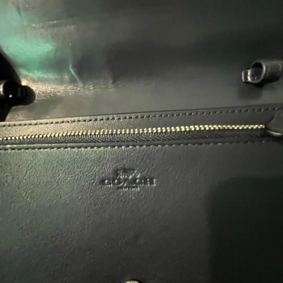 Coach Hayden Foldover Crossbody Clutch With Star Patchwork - Picture 11 of 11